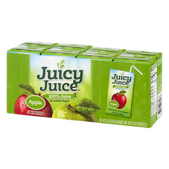 Juicy Juice 100% Apple Juice, 4.23-Ounce Packages 8 boxes, (Pack of 5)