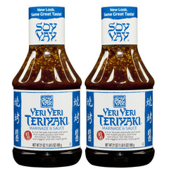 Soy Vay Veri Veri Teriyaki Marinade and Sauce, 21 oz (Pack of 2)