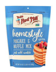 Bob's Red Mill Homestyle Pancake Mix, 24-ounce (Pack of 4)