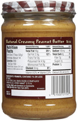 Smucker's Creamy Natural Peanut Butter - 16 oz - 2 pk