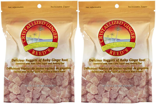 Reed's Crystallized Ginger Candy - 3.5 oz - 2 pk