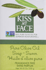 Kiss My Face Bar Soap, Pure Olive Oil, 8 OZ (6 pack)