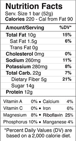 RXBAR Whole Food Protein Bar, Maple Sea Salt, 12 Count