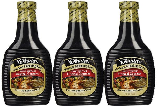 Mr. Yoshida's, Original Gourmet Sauce, 17oz Bottle (Pack of 3)