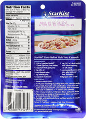 StarKist LOW SODIUM Chunk Light Tuna in Water Pouch 2.6 oz (Pack of 6)