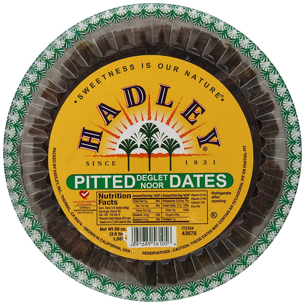 Hadley Date Gardens Pitted Dates 3.5 lbs Deglet Noor