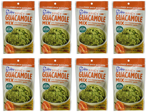 Frontera Spicy Guacamole Mix, 4.5 Ounce Packet (Pack of 8)