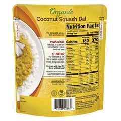 TASTYBITE Coconut Squash Dal, 10 OZ, 6 count