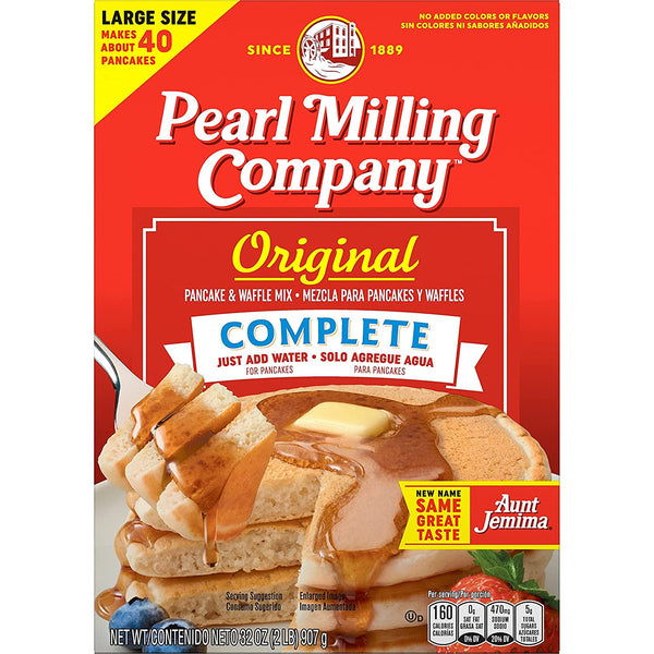 Pearl Milling Company Original Complete Pancake & Waffle Mix, 2lb Box