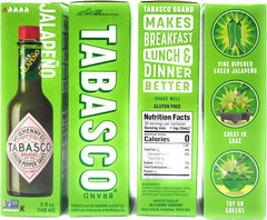 Tabasco Green Pepper Sauce, 5-ounce Bottle (Pack of 4)