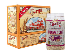 Bob's Red Mill Organic Gluten Free Buckwheat Groats, 16 Ounce (Pack of 4)