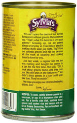 Sylvia's Specially-Seasoned Collard Greens, 14.5 Ounce Cans (Pack of 12)