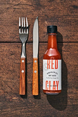 Red Clay Original Hot Sauce — Barrel-Aged Southern Hot Sauce, Cold-Pressed Fresno Peppers, Chef-Crafted, 5 fl oz Bottle